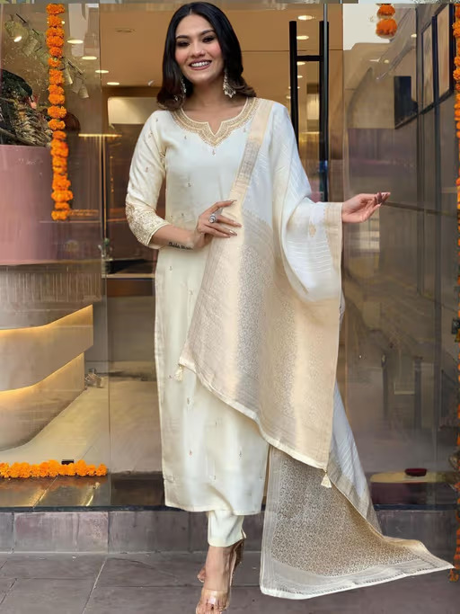 Classic White Kurtas With A Twist